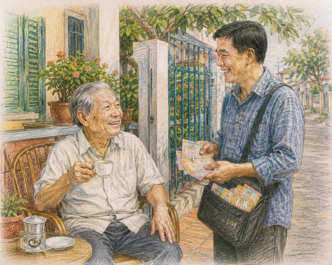 Gặp ở đâu?